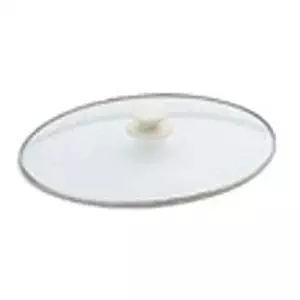 (Home parts) Replacement Oval Glass Crock Pot Lid 4 Quart For Hamilton Beach 33140