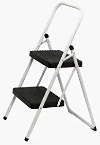Cosco Two Step Big Step Stool 200 Lb. Capacity 23" Gray