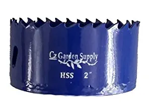 2-Inch Standard Bi-Metal Hole Saw Cup with Speed Slot for Easy Plug Removal. Positive Rake Teeth, Easier Cutting, Longer Life. Superior to Standard Cobalt