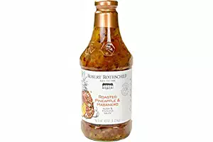 Robert Rothschild Farm Roasted Pineapple & Habanero Sauce (40oz) - Glaze & Finishing Sauce - Sweet & Spicy Sauce for Chicken, Fish, Pork, Shrimp - All Natural, Gluten Free & Certified Kosher