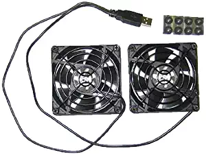 Coolerguys Dual 80mm USB Cooling Fans