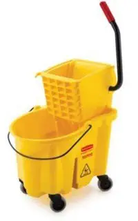 Rubbermaid FG748000YEL Mop Bucket & Ringer 26-Qt Ea
