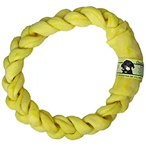 Long Lasting Chunky 6" Vanilla Rawhide Braid