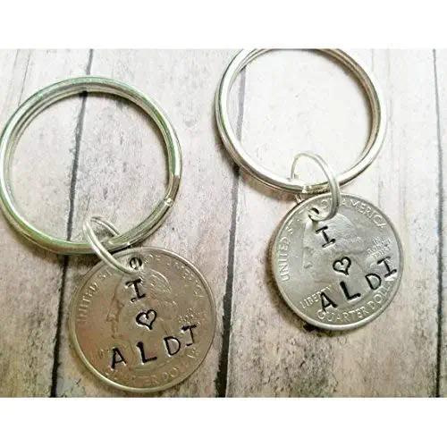 ALDI Keychain, ALDI Quarter, ADLI Cart Quarter