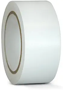 GGR Supplies T.R.U. CVT-536 White Vinyl Pinstriping Dance Floor Tape: 3 in. wide x 36 yds. Several Colors