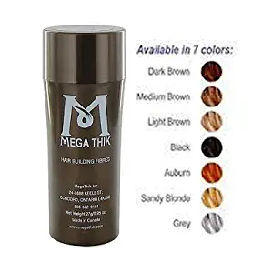 Megathik Hair Building Fibers 27 Grams Sandy Blonde Color