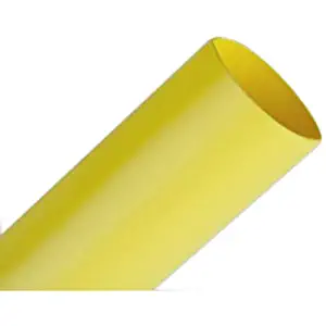 3M 1 Yellow Heat Shrink Tubing 4 ft.