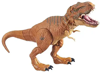 Jurassic World, Stomp and Strike Tyrannosaurus Rex T- Rex Action Figure
