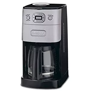 Cuisinart DGB-625BC Grind-and-Brew 12-Cup Automatic Coffeemaker, Brushed Metal