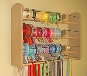 GSS 2n1 Ribbon Organizer 24" Maxi 5 Tier Wall Unit