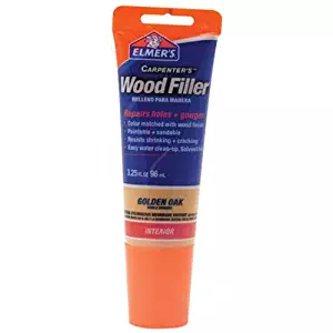 Elmer's E861 Carpenter's Wood Filler, 3.25-Ounce Tube, Golden Oak
