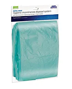 Adult Hygienic Incontinence Disposal Diaper System Large - Refill Bags