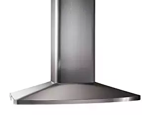 Broan-NutoneE5490SSElite Island Chimney Range Hood with Light, Exhaust Fan for Kitchen, Stainless Steel, 480 CFM, 27.6" x 35.44"