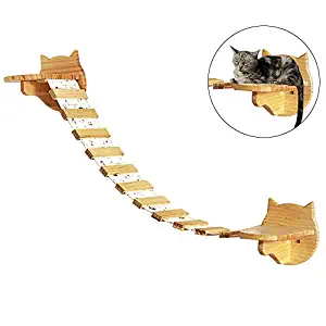 Here&There Wall Wood Cat Climber Cloud Shelf Board Mounted Cat Perch Kitten Climber Tree,Cat Ladder