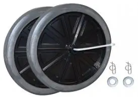 Rubbermaid 9W71-L2 Wheel Kit for Mega BRUTE Mobile Waste Collector