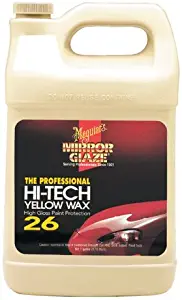 Meguiar's M26 Mirror Glaze Hi-Tech Yellow Wax - 1 Gallon