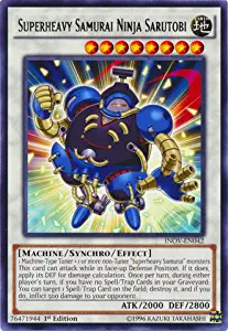 Yu-Gi-Oh! - Superheavy Samurai Ninja Sarutobi (INOV-EN042) - Invasion: Vengeance - 1st Edition - Rare