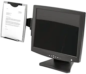 Fellowes(R) Office Suites Monitor Mount Copyholder, Black/Silver