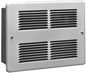 KING WHF2415 WHF Series Wall Heater, 1500W / 240V, White