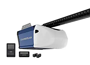 Chamberlain Pd510 Garage Door Opener, &frac12; Hp, Durable Chain Drive Operation, Includes 1-1 Button Remote, Wall Control Panel