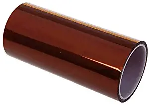 Heat Resistant Tape - Heat Press Tape Sublimation Tape - for Heat Transfer Vinyl, High Temperature Tapemil Thick Polyimide Adhesive Tape（4 inch X36Yds）