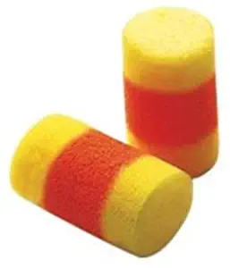 3M Single Use E-A-R Classic Superfit 30 Cylinder Shaped PVC and Foam Uncorded Earplugs (1 Pair Per Pillow Pack, 200 Pair Per Box)