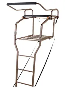 Field & Stream Lookout Deluxe 15' Ladder Stand &ndash; Ergo Mesh Seat
