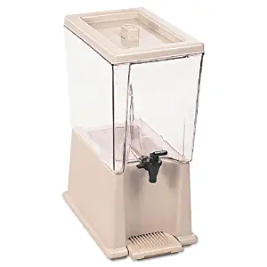RCP3359CLE - Noncarbonated Beverage Dispenser, 5gal, Clear/off White