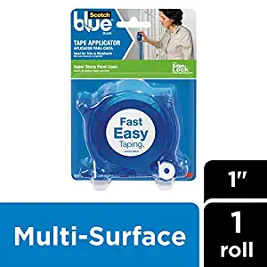 Scotch Painter's Tape 2093EL-SBTA ScotchBlue Sharp Lines Multi-Surface Painter’s Tape, 2093, Applicator + 1" Roll, 1" Width