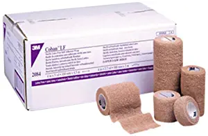 3M Coban LF Latex Free Self-Adherent Wrap 2084L (Pack of 18)