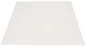 School Smart Railroad Boards, 22 x 28 Inches, 6-Ply, White, Pack of 25 - 1485742