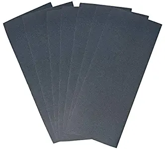 320 Grit Dry Wet Sandpaper Sheets by LotFancy, 9 x 3.6", Silicon Carbide, Pack of 45