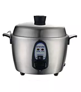 6-Cup Multifunction Indirect Heat Rice Cooker Steamer and Warmer