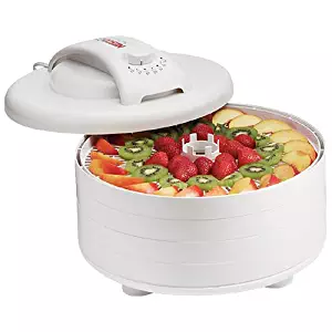 NESCO FD-60, Snackmaster Express Food Dehydrator, White, 500 watts