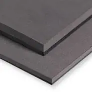 Memory Foam with Adhesive 1/2"x16"x36", Black (1 Sheet)