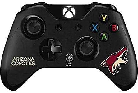 Skinit Decal Gaming Skin for Xbox One Controller - Officially Licensed NHL Arizona Coyotes Distressed Design