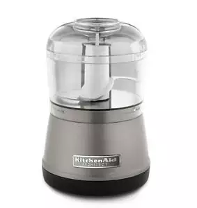KitchenAid RR-KFC3511 KFC3511CS 3.5 Cup Food Chopper Processor Cocoa Silver