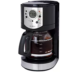 Mr. Coffee CJX21CP 12-Cup Programmable Coffeemaker, Black