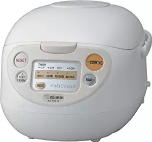 Zojirushi NS-WXC10 Micom Rice Cooker and Warmer, 5.5 Cups