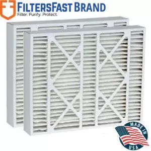 FiltersFast Compatible Replacement for Amana MU1625 MERV 11 Air Filter 2-Pack-16" x 25" x 5" (Actual Size: 15-3/8" x 25-1/2" x 5-1/4")