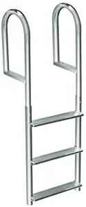 International Dock Wide-Step Stationary Dock Ladder, 5-Step