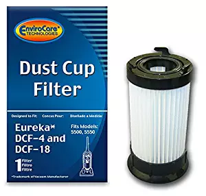 EnviroCare Replacement HEPA Filter for Eureka DCF-4/DCF-18 Series Uprights