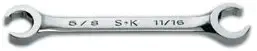 SK Hand Tool F3236 Regular Flare Nut Wrench, 1 X 1-1/8-Inch, Full Polished Finish