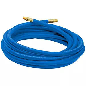 Air Hose, 25 Foot, 3/8 Inch ID, &frac14; Inch NPT (M), PVC, Non-marring, 300 PSI (Campbell Hausfeld, PA117701AV)