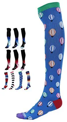 Compression Socks Women & Men Perfect for Nurses Pregnant Women Flying Travel 20-30mmhg by Ulysse Athletica