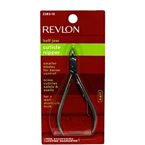 Revlon Half-Jaw Cuticle Nippers 1 Ea (Pack of 2) - Assorted Style