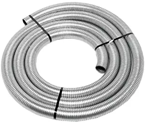 Walker (40005) 2" Diameter - 25' Long Galvanized Flex Tube