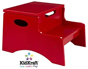 KidKraft Step 'N Store - Red