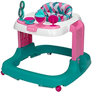 Safety 1st Ready, Set, Walk! DX Developmental Walker, Diamond Blush