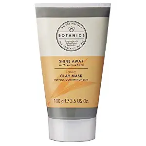 Botanics Shine Away Iconic Clay Mask - Willowbark - 3.5oz